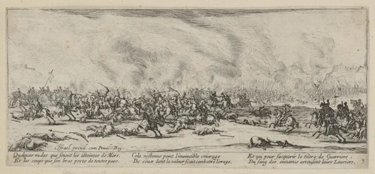 Schlacht, Blatt 3 der Folge "Grauen des Krieges"
