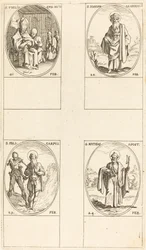 St. Felix; St. Joseph von Arimathäa; St. Polykarp; St. Matthias, Apostel