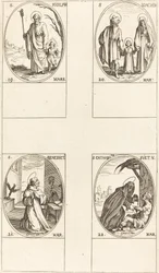 St. Joseph, St. Joachim, St. Benedikt, Abt, St. Katharina von Schweden