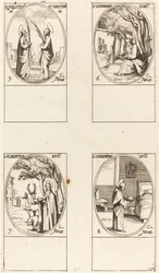 Heilige Philoteus und Theotimus, St. Leonard, St. Florentinus, St. Godfrey