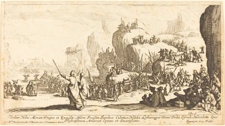 Die Durchquerung des Roten Meeres, 1629