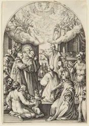 Der Tod des heiligen Benedikt