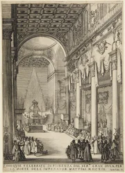 Kaiser Matthias aufgebahrt