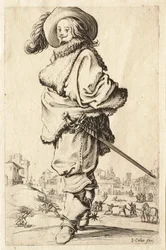 Der Herr im Pelzmantel