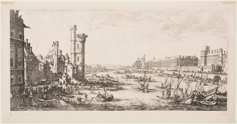Die großen Ansichten von Paris: Blick auf den Louvre
