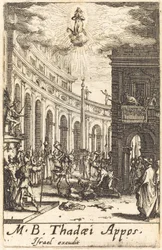 Das Martyrium des Heiligen Thaddäus, ca. 1634-1635