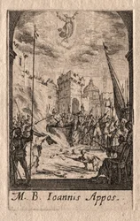 Das Martyrium der Apostel: Heiliger Johannes der Evangelist