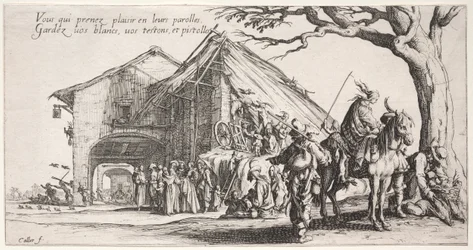 Die Bohémiens: Der Rastplatz: Die Wahrsagerin