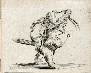 Verschiedene Gobbi-Figuren (Gravur)