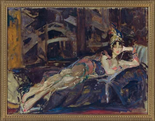 Ida Rubinstein als Zobeide im Ballett Sheherazade von Nicholas Rimsky Korsakov