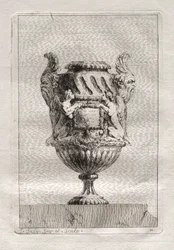 Suite von Vasen: Platte 11, 1746