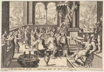 Allegorie der Regierung eines kindischen Königs, 1588