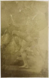 Studie eines männlichen Aktmodells im Atelier von Jacques de Lalaing