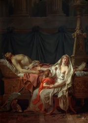 Andromache trauert um Hector, 1783