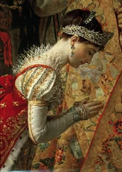Kaiserin Joséphine Die Krönung Napoleons (Detail)