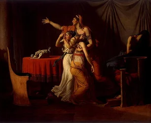Liktoren bringen Brutus die Leichen seiner Söhne, 1789