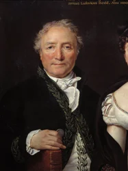 Porträt von Monsieur Mongez (Detail)