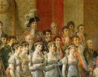 Krönung Napoleons in Notre-Dame …