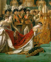 Krönung Napoleons in Notre-Dame