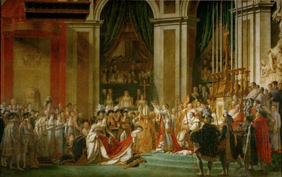 Krönung Napoleons in Notre-Dame …