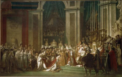 Die Weihe Kaiser Napoleons I. und die Krönung der Kaiserin Joséphine