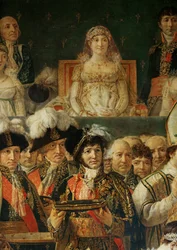 Die Krönung Napoleons I. durch Papst Pius VII. in der Kathedrale Notre-Dame de Paris