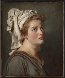 Junge Frau mit Turban, um 1780