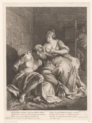 Cimon von Pero genährt (Caritas Romana)