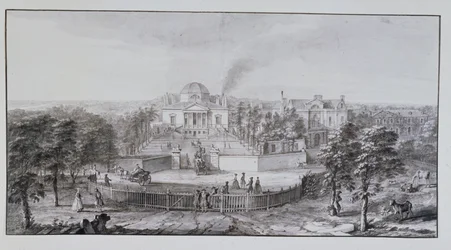 Lord Burlingtons Chiswick Villa, von Südosten