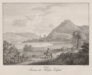 Ungarn, Ruinen des Schlosses Visegrád