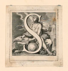 Verzierte Initiale S