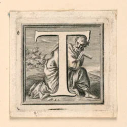 Dekorierter Großbuchstabe T