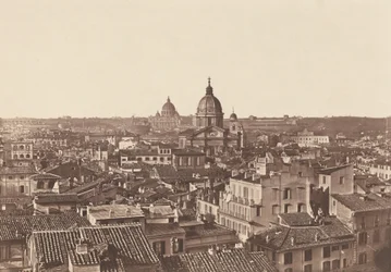 Ansicht von Rom, ca. 1855 (Foto)