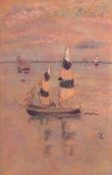 Schwarz und Gold, Venedig, um 1860, 1904