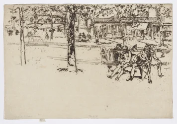 Boulevard Poissonnière, Paris, ca. 1892-93