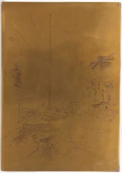 Stornierte Druckplatte für Der kleine Mast, 1879-1880