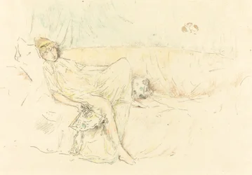 Verhüllte Figur, liegend, 1892
