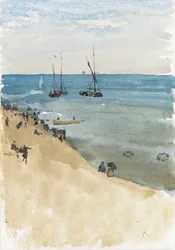 Grün und Silber -- Das helle Meer, Dieppe