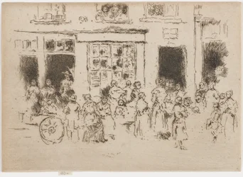 Hauptstraße, Brüssel, 1887