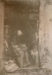 La Vieille Aux Loques, um 1858