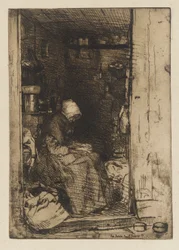 La Vieille aux Loques, 1858