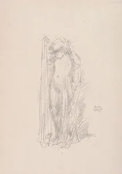 Modell Drapierung, 1890
