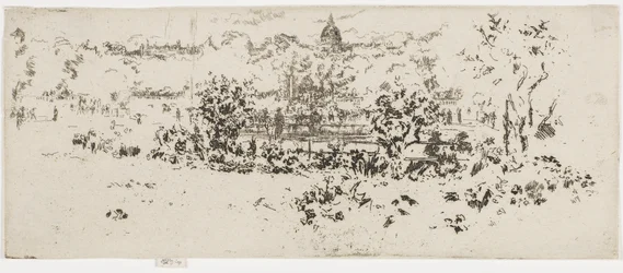 Pantheon, Jardin du Luxembourg, ca. 1892-93
