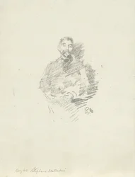 Porträt von Stéphane Mallarmé