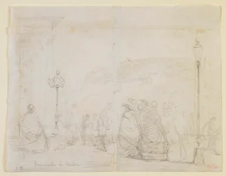 Promenade in Baden, 1858