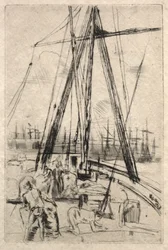 Schifffahrt in Liverpool, 1867