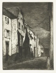 Straße in Saverne