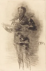 Die Gitarrenspielerin