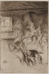 Die kleine Schmiede, Liverpool, 1875