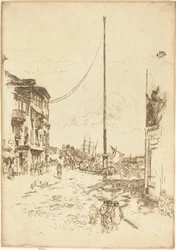 Der kleine Mast, 1880